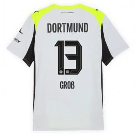 Borussia Dortmund Pascal Gross #13 Borta Kläder 2025-26 Kortärmad
